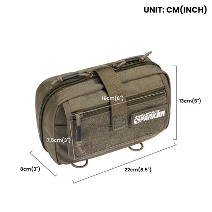 EDC Tactical Bag Waist Pack Hunting Vest Emergency Tools Pack Outdoor Tool Accessories Kit Camping Survival Pouch