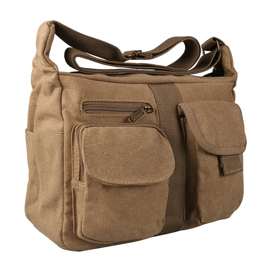 Men Canvas Shoulder Bags Casual Tote Travel Men's Crossbody Bag Luxury Messenger Bags Fashion High Quality Handbag men's sh