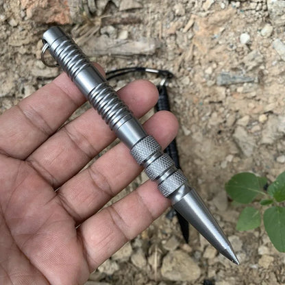 Detachable keystick pen shaped stick Cuban vine, pointed cool stick, outdoor multifunctional T-shaped tactical pen