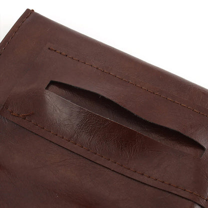 Leather Tobacco Pouch Bag Wallet Bag Tobacco Herb Bag Pouch Case Portable Smoking Pipe Cigarette Rolling Papers Storage Bag