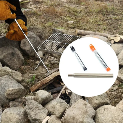 PSKOOK Blow Fire Tube Portable Pocket Bellow, Outdoor Survival Tool, Fire Blowing Pipe for Cooking Picnic BBQ