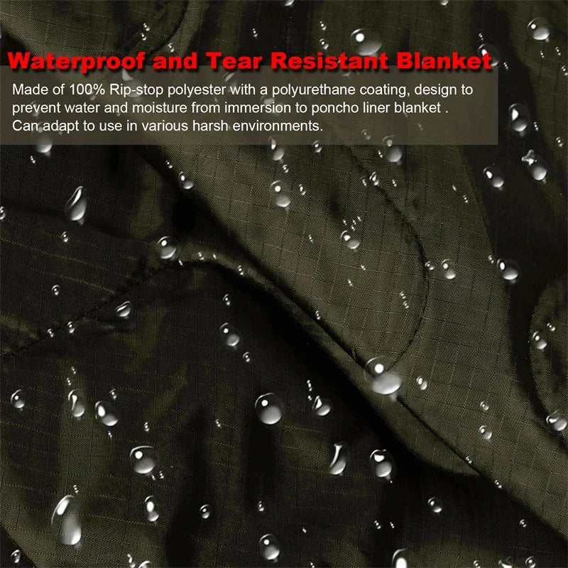 Tactical Extra Large Camping Blanket Foldable Blankets Gingham Picnic Mat for Camping Lawn Park Accessories Cute Couple Ideas
