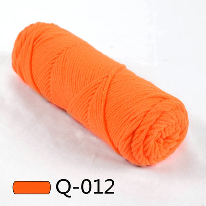 100g/pcs Chunky Yarn Wool Blends for Hand Knitting Handmade DIY Woven Scarf Thread Valentine's Cotton Gift Scarf Sweater Hats