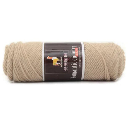 TPRPYN 1pc 100g Alpaca wool Soft Warm Knitting Worsted Alpaca Wool Crochet Yarn Thread Scarves Gloves Handcraft Pure Multic