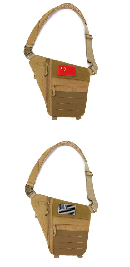 Anti-theft Bag Chest Bag Underarm Bag Men Hidden Agent Molle Combat Shoulder Bag Outdoor Travel Wallet Phone Key Anti Theft Bag