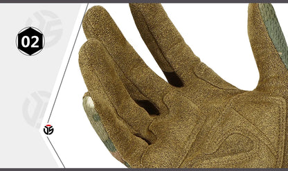 TouchScreen Tactical Gloves Camouflage Paintball Shooting Airsoft Combat Hunting Shock-proof Full Finger Glove Bicycle Men Women