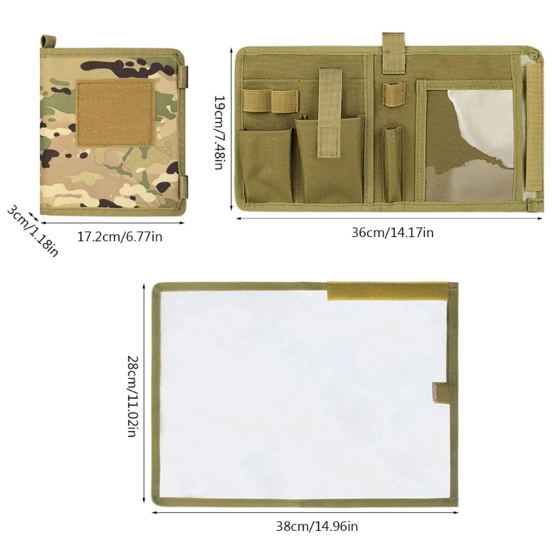 Weatherproof Map Case Portable Tactically Map Storage Bag Hiking Map  Holder for Outdoor Hiking Camping Huntin Dropshipping