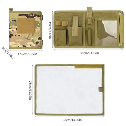 Weatherproof Map Case Portable Tactically Map Storage Bag Hiking Map  Holder for Outdoor Hiking Camping Huntin Dropshipping