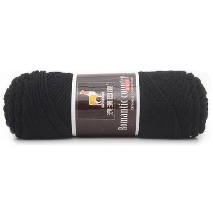 TPRPYN 1pc 100g Alpaca wool Soft Warm Knitting Worsted Alpaca Wool Crochet Yarn Thread Scarves Gloves Handcraft Pure Multic