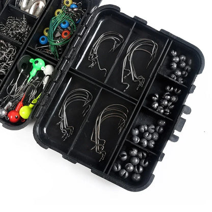 Articulos De Pesca Carp Fishing Tackle Kit Anti Tangle Sleeves Hook Stop Beads Swivels All for Fishing Goods Accessories
