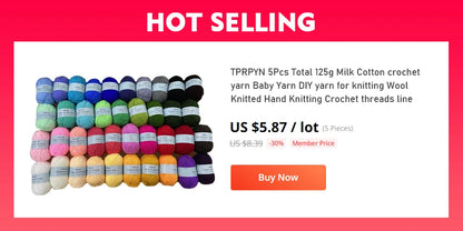 TPRPYN 1pc 100g Alpaca wool Soft Warm Knitting Worsted Alpaca Wool Crochet Yarn Thread Scarves Gloves Handcraft Pure Multic