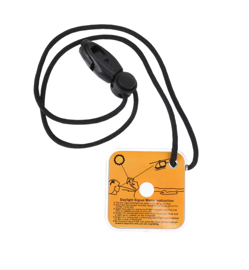 TitanSignal™ Reflective Survival Mirror & Whistle