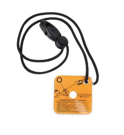TitanSignal™ Reflective Survival Mirror & Whistle