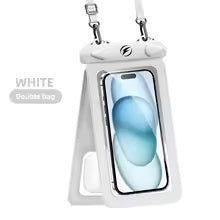 TitanDry™ Waterproof Phone Pouch – Double Pocket PVC Case for iPhone, Samsung & Outdoor Use